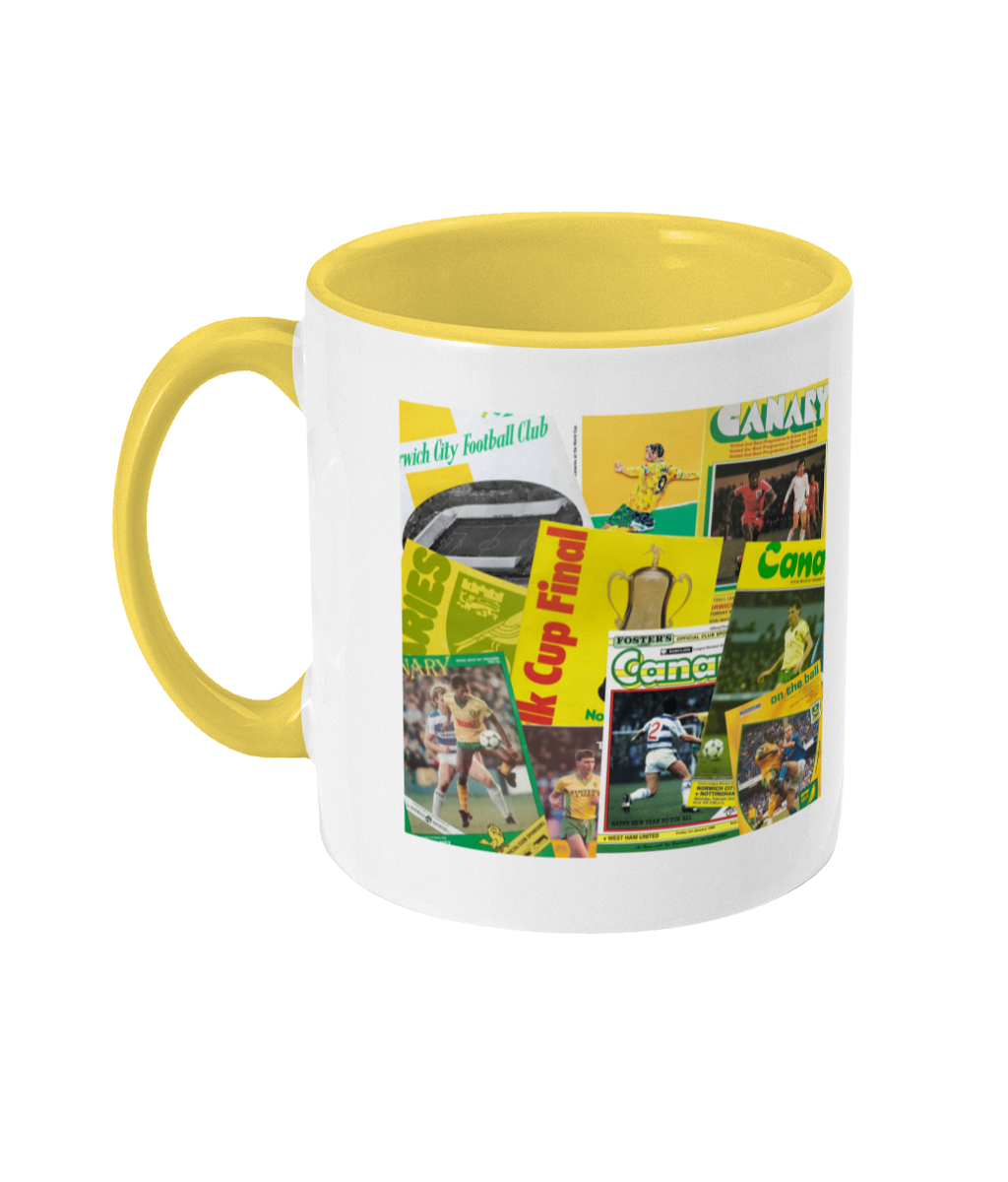 Football Programmes 'Norwich City' Mug