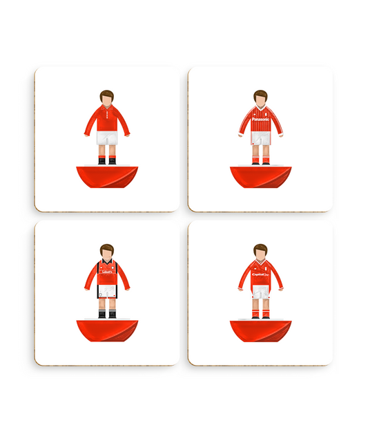 Football Kits 'Nottingham Forest sketchbook' Coasters