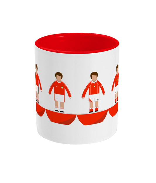 Football Kits 'Wrexham combined' Mug