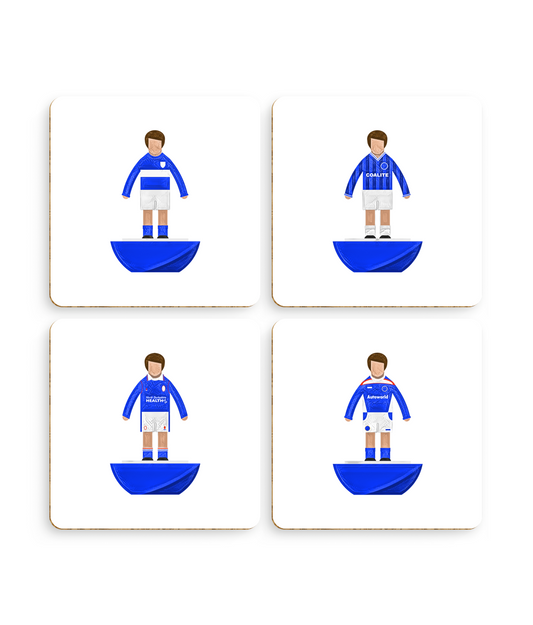 Football Kits 'Chesterfield sketchbook' Coasters