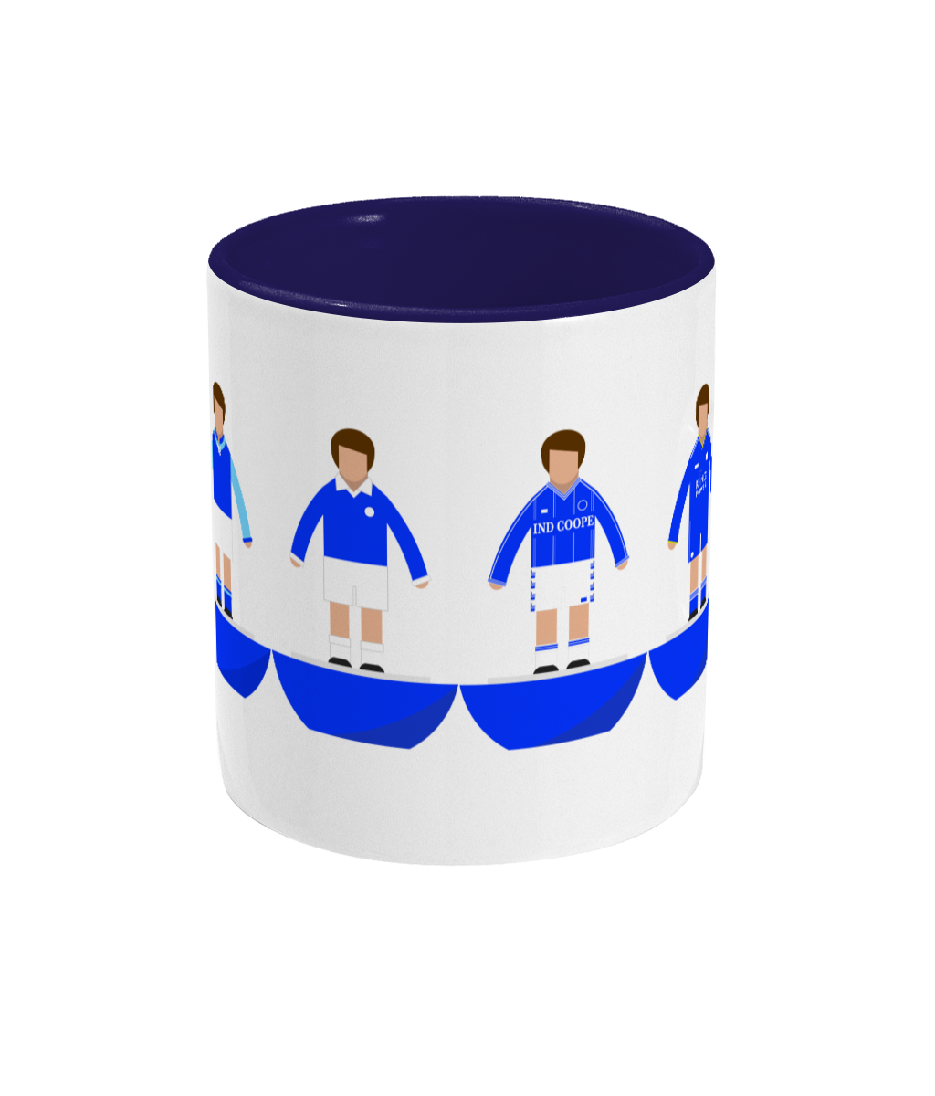 Football Kits 'Leicester combined' Mug