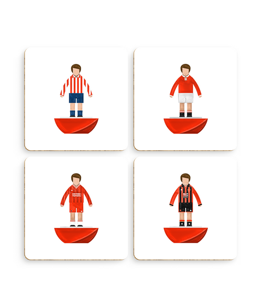 Football Kits 'Bournemouth sketchbook' Coasters