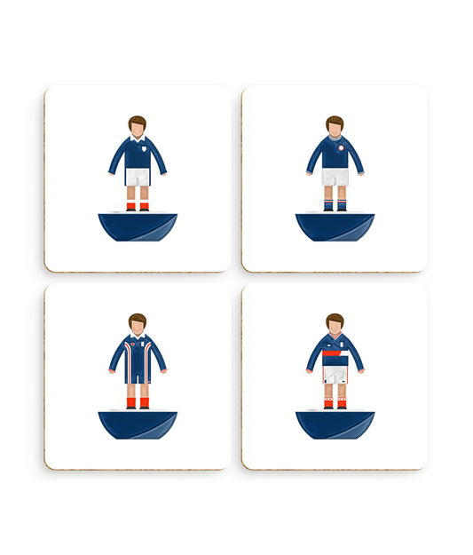 Football Kits 'Dundee sketchbook' Coasters