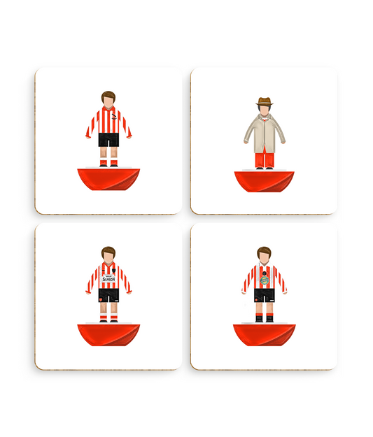 Football Kits 'Sunderland sketchbook' Coasters