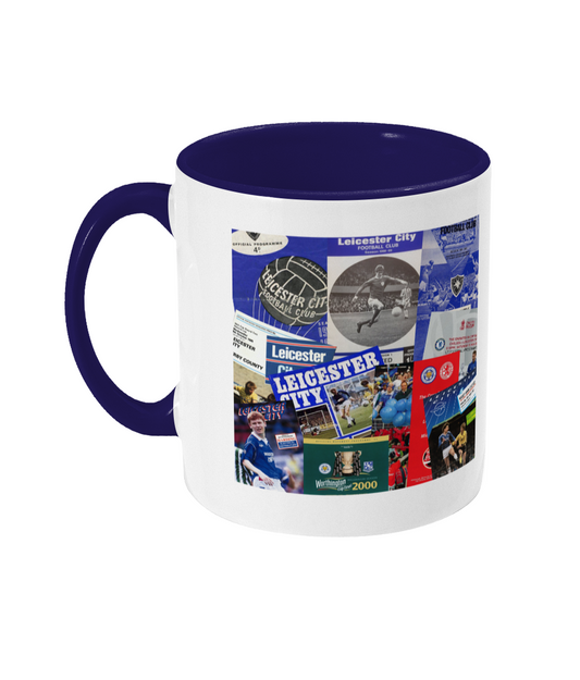Football Programmes 'Leicester City' Mug