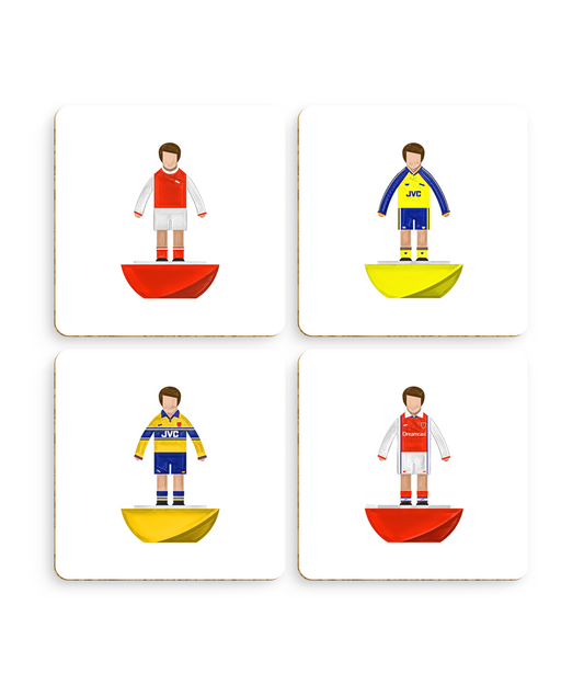 Football Kits 'Arsenal sketchbook' Coasters