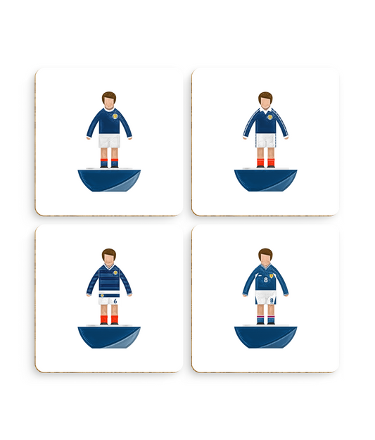 Football Kits 'Scotland sketchbook' Coasters