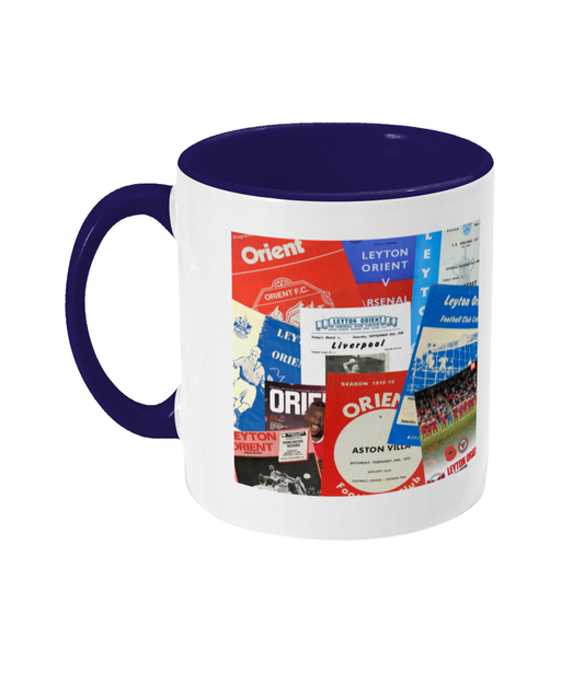 Football Programmes 'Leyton Orient' Mug