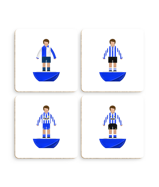 Football Kits 'Sheffield Wednesday sketchbook' Coasters