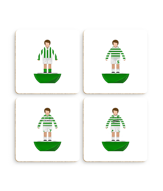 Football Kits 'Celtic sketchbook' Coasters