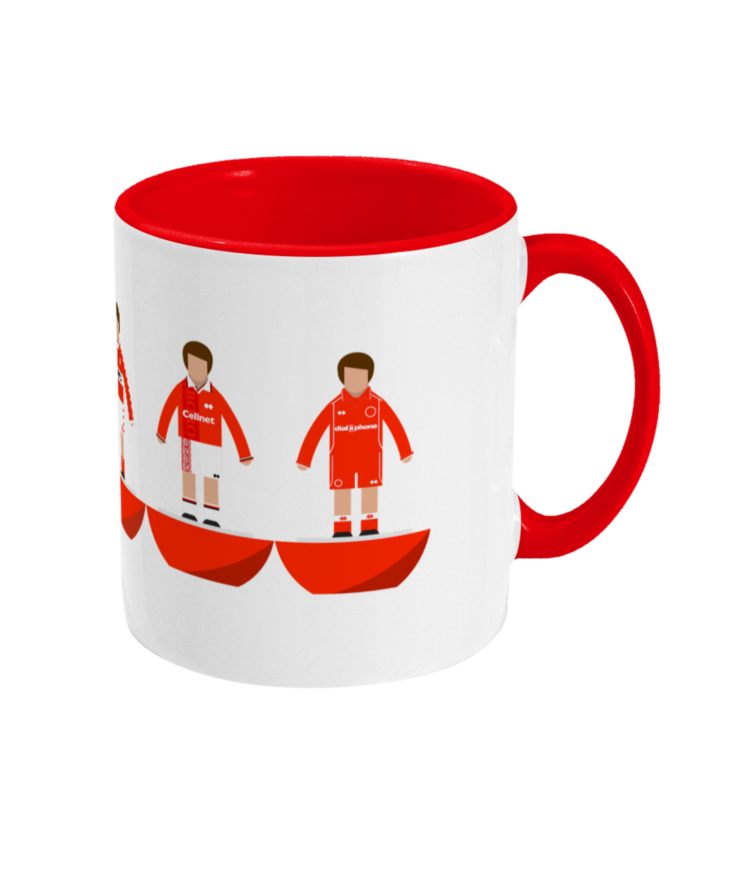 Football Kits 'Middlesbrough combined' Mug