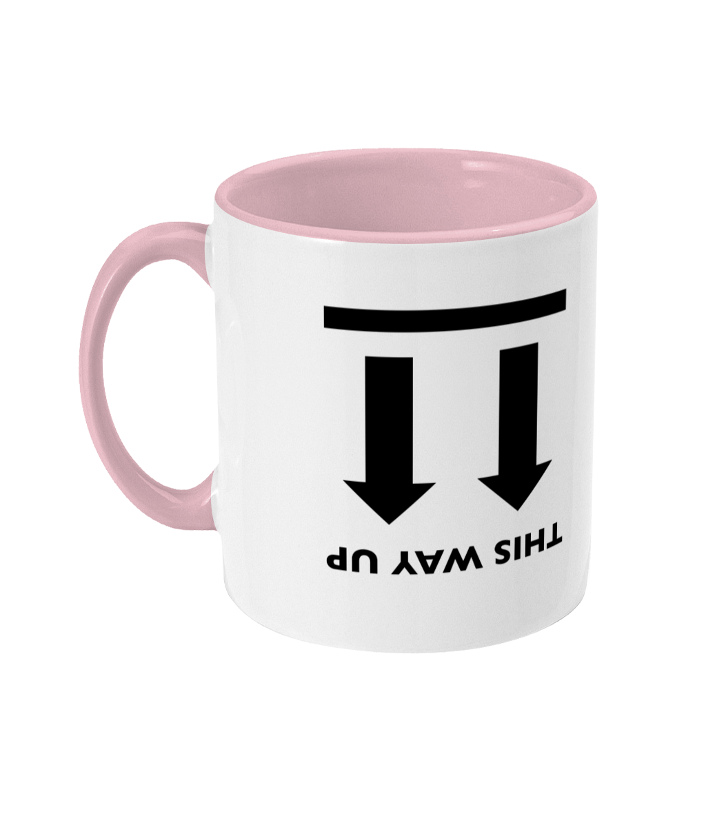 Slogans 'This Way Up' Mug
