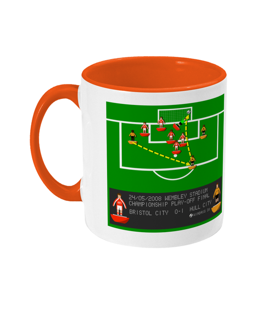 Football Iconic Moment 'Dean Windass Bristol C v HULL C 2008' Mug