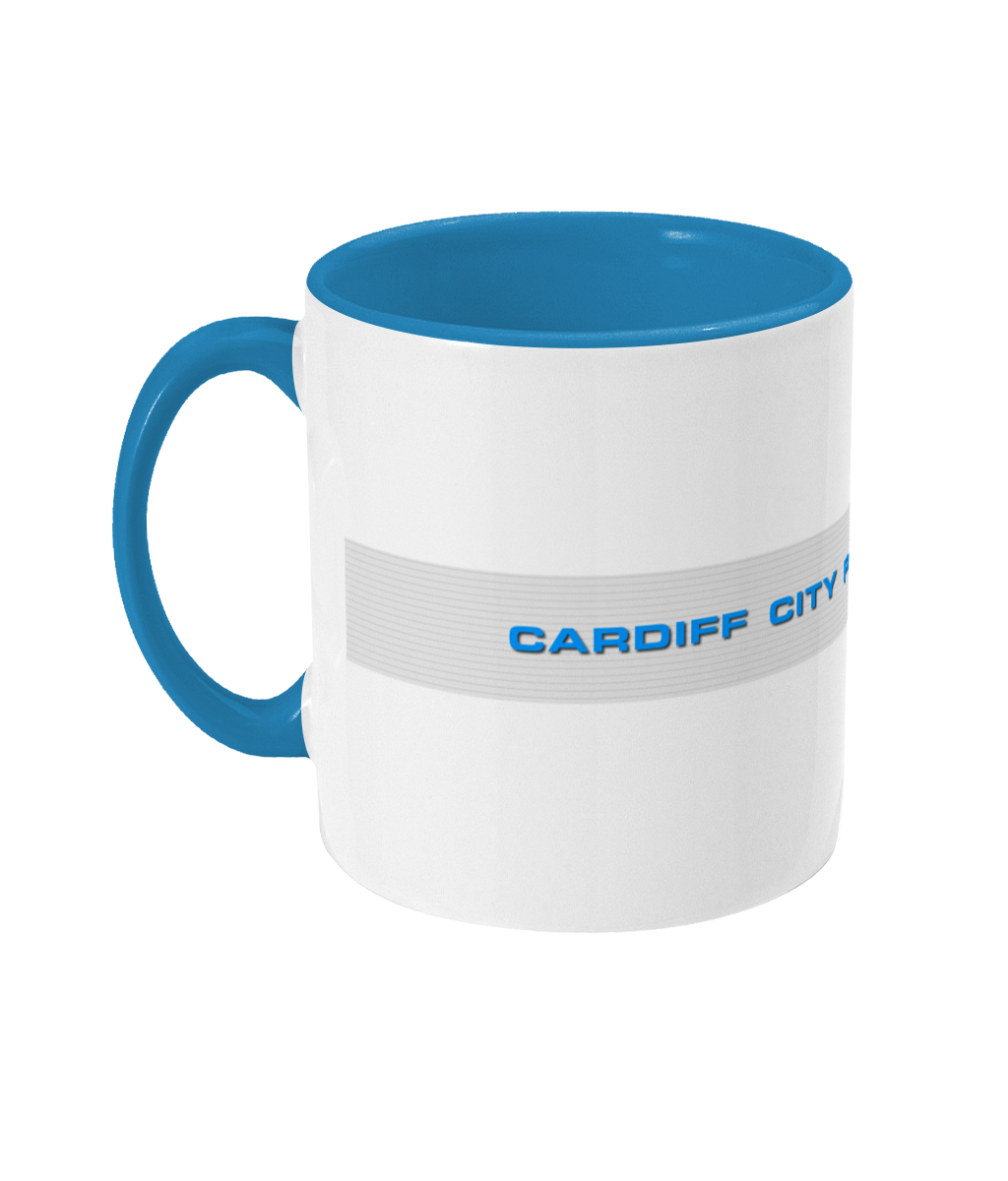 Football Grounds 'Cardiff City Football Club sign' Mug