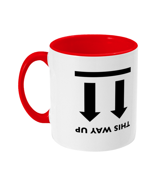 Slogans 'This Way Up' Mug