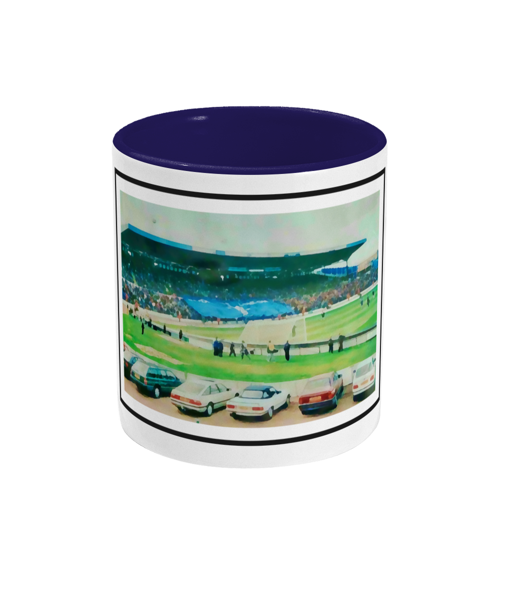 Football Grounds 'Stamford Bridge Cars Watercolour' Mug
