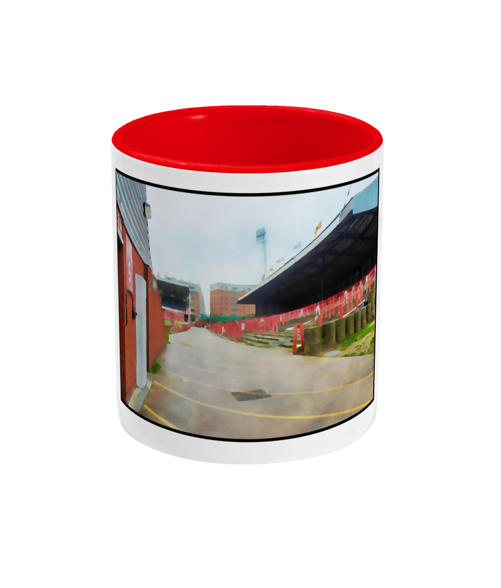 Football Grounds 'Wrexham Kop Watercolour Style' Mug