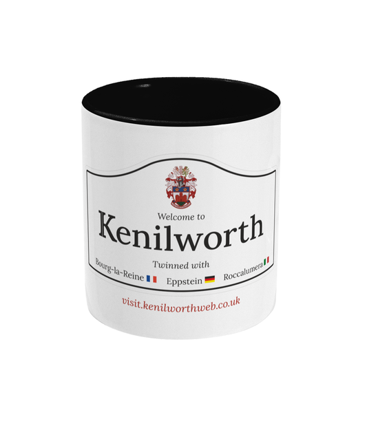 Kenilworth 'Town Welcome Sign' Mug Colour