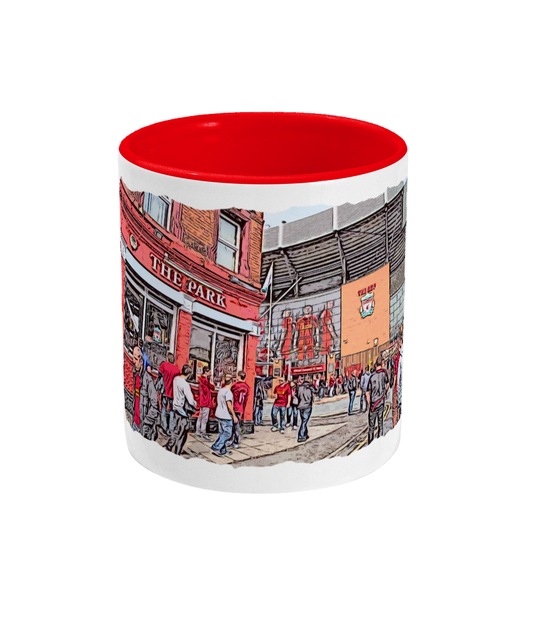 Football Grounds 'Liverpool Anfield 1' Mug