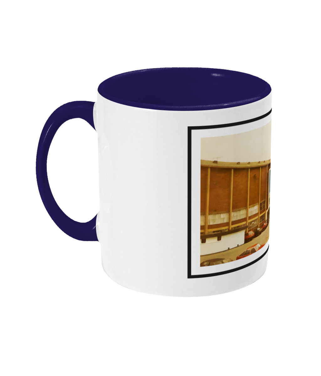 Football Grounds 'Leeds Elland Road Watercolour Style' Mug
