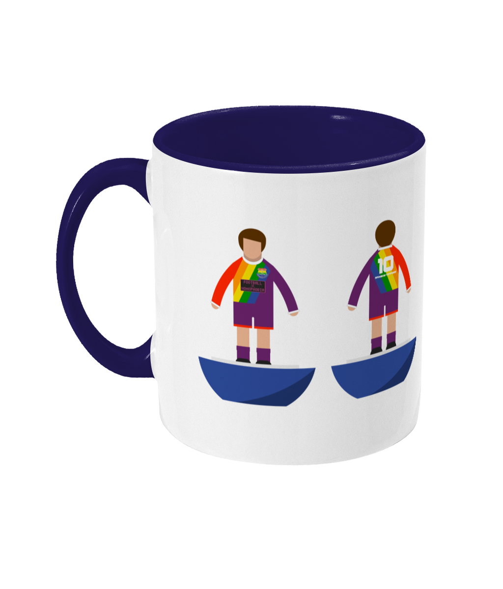 Football Player 'Everton Rainbow Toffees' Mug